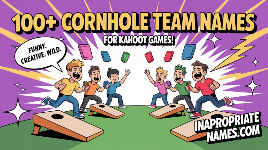 100+ List of Cornhole Team Names: Fun, Creative, and Competitive Ideas for Every Squad