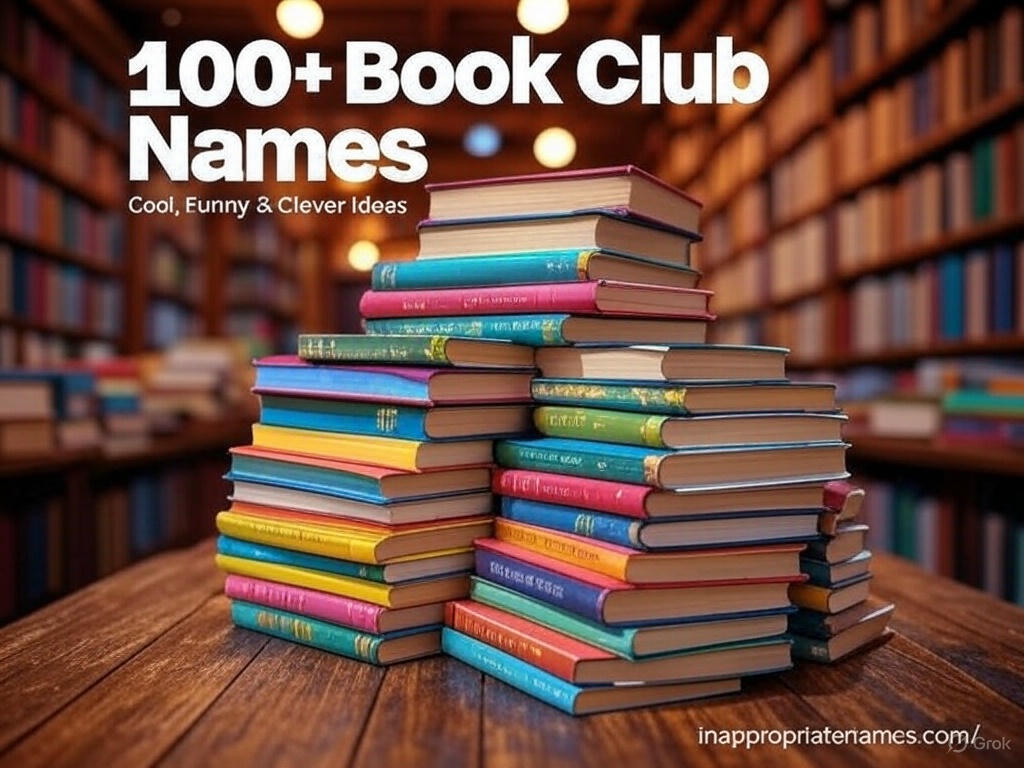 100+ List of Book Club Names [Creative, Cool & Catchy Ideas]